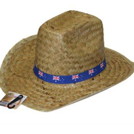 Australia Day Aussie Straw Cowboy Hat - Everything Party