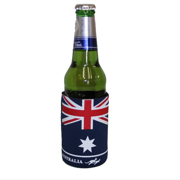 Australia Flag Aussie Stubby Holder - Everything Party