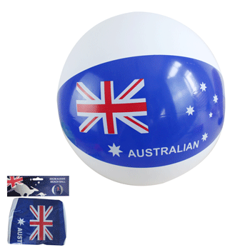 Australia Flag Inflatable Aussie Beach Ball - Everything Party