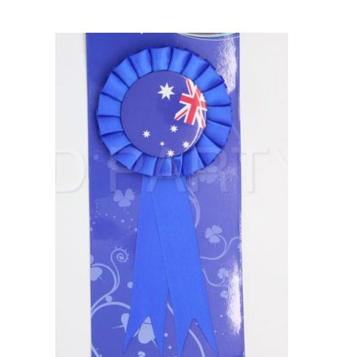 Australia Flag Ribbon Badge - Everything Party