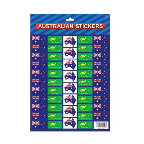 Australia Flag Stickers - Everything Party