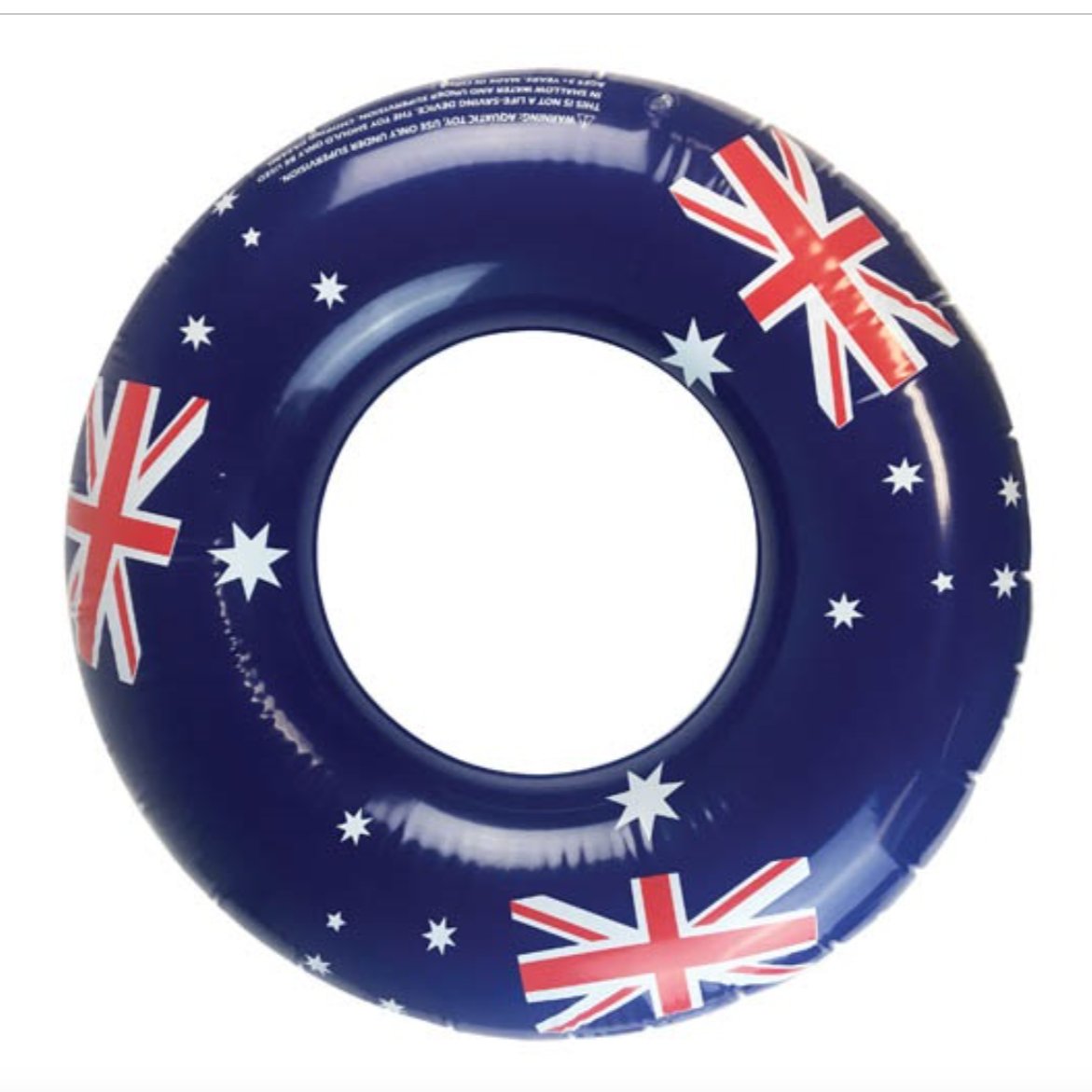Australian Flag Aussie Inflatable Swim Ring 70cm – Everything Party
