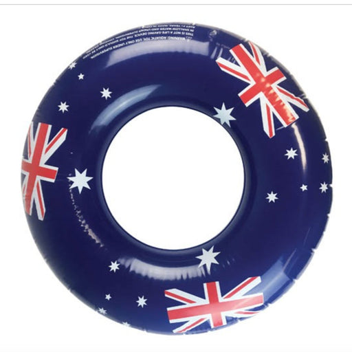 Australian Flag Aussie Inflatable Swim Ring 45cm - Everything Party