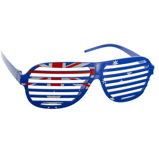 Australian Flag Shutter Party Glasses - Everything Party