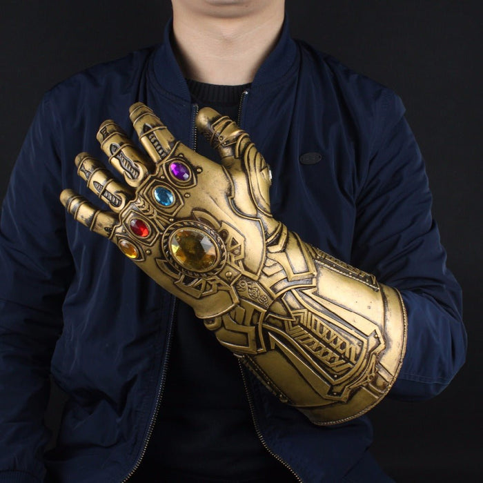 Avengers Infinity War Thanos Gauntlet Adult Deluxe Latex Glove - Everything Party