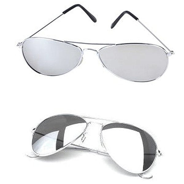 Aviator Sunglasses - Mirror Lenses - Everything Party