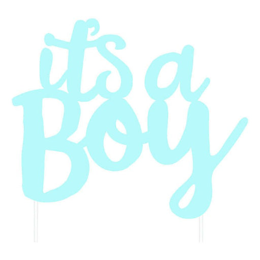 Baby Shower Cake Topper - It's a Boy - Everything Party