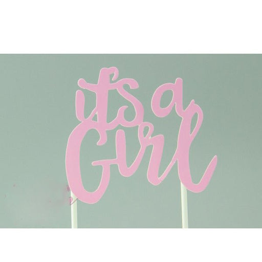 Baby Shower Cake Topper - It's a Girl - Everything Party