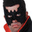 BELVEDERE Black Velvet Bat Masquerade Face Mask - Everything Party