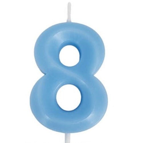 Birthday Candle Single Number - Blue - Everything Party