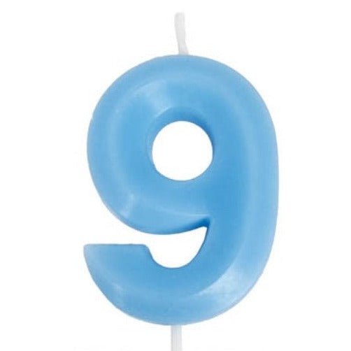 Birthday Candle Single Number - Blue - Everything Party