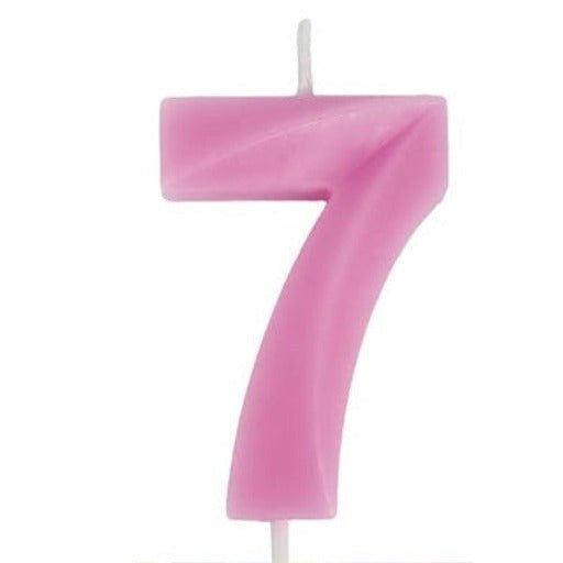 Birthday Candle Single Number - Pink - Everything Party