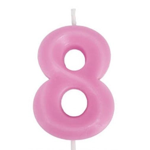 Birthday Candle Single Number - Pink - Everything Party