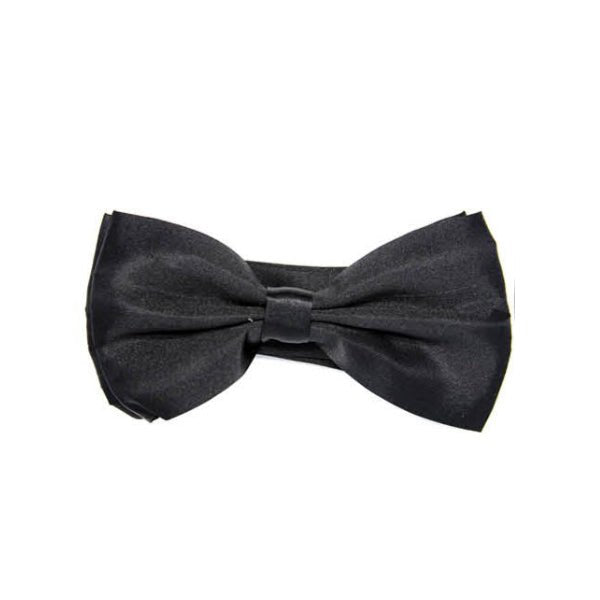 Black Satin Bow Tie - Everything Party