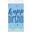 Blue Happy Birthday Rectangle Tablecloth - Everything Party