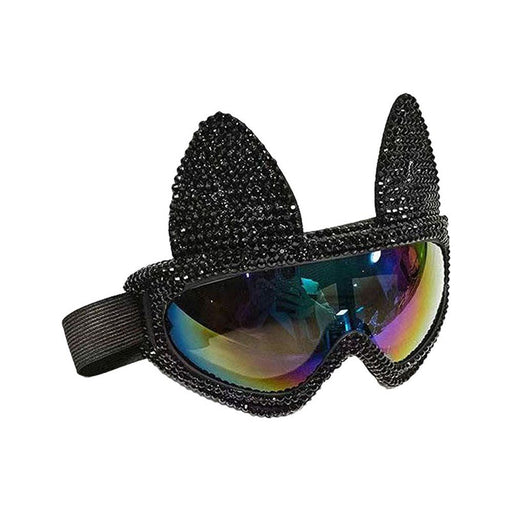 Cat Goggle with Black Rhinestone - Everything Party
