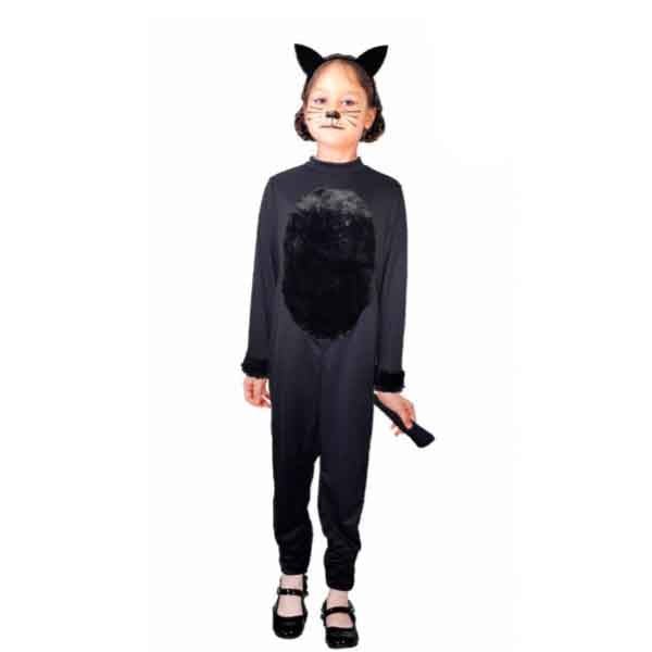 Children Black Cat Girl Costume - Everything Party
