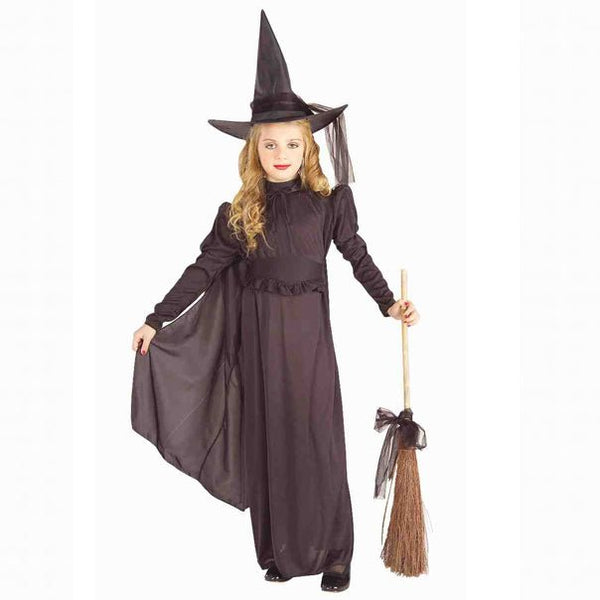 Children Black Classic Witch Costume - Everything Party