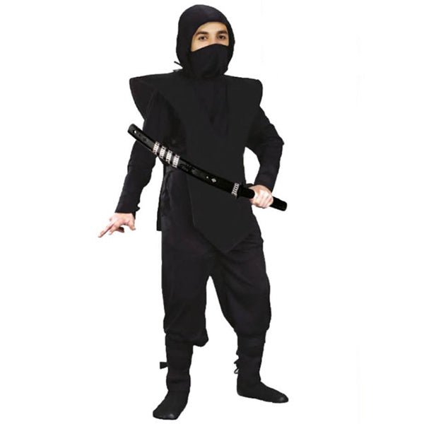 Children Black Kombat Ninja Costume - Everything Party