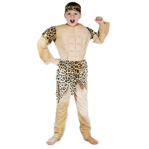 Children Caveman Costume with Muscle - Everything Party