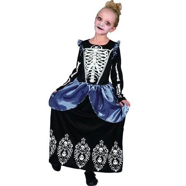 Children Deluxe Skeleton Girl Costume - Everything Party