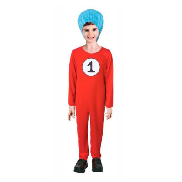 Children Dr. Seuss Thing 1 Boy Costume - Everything Party