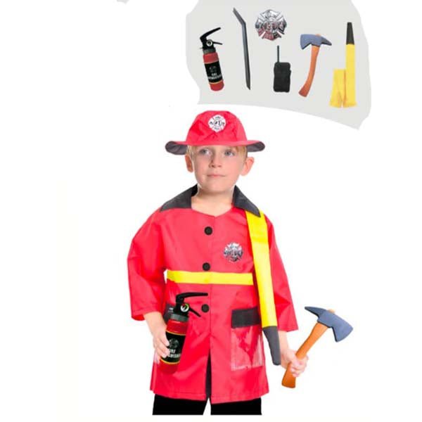 Children Fire Fighter Costume - Everything Party