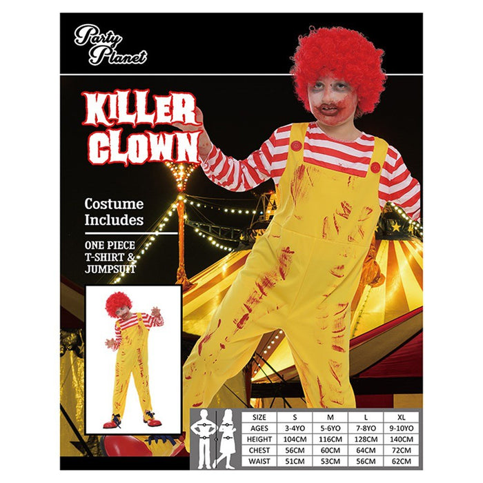 Children Killer Donald Clown Costume - Everything Party
