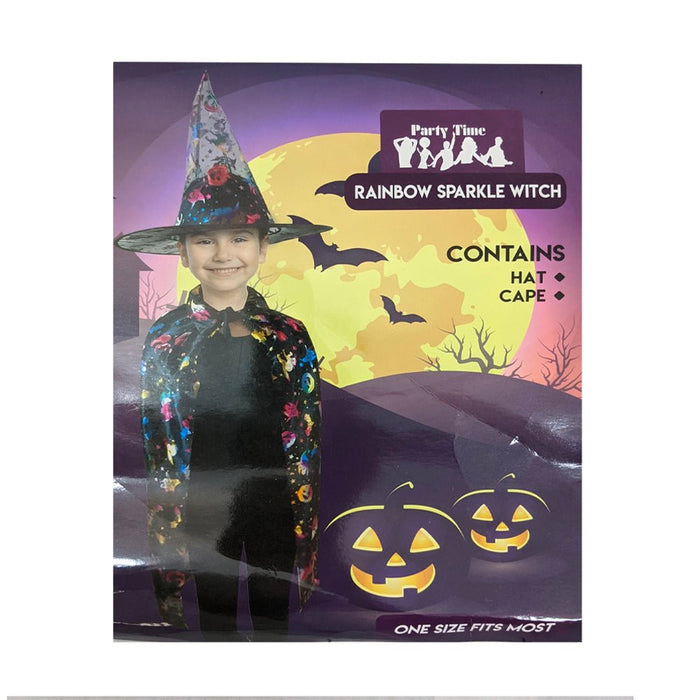 Children Rainbow Witch Costume - Everything Party
