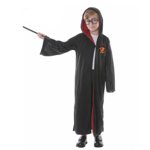 Children Wizard Harry Potter Style Costume - Red - Everything Party