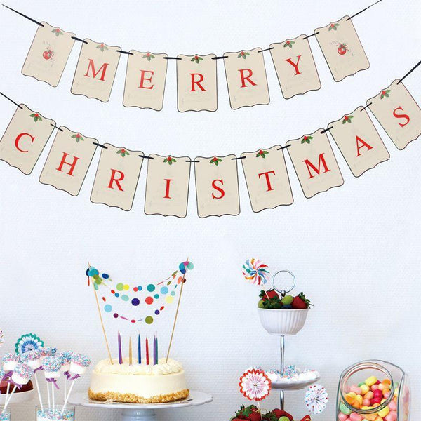 Christmas Banner Bunting Classic - Everything Party