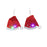 Christmas Flashing Earrings - Everything Party