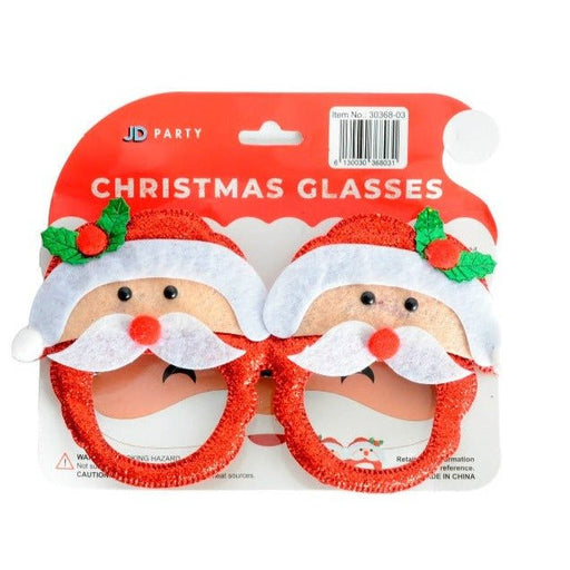 Christmas Glasses with Twin Santa - Everything Party