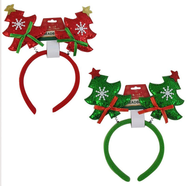 Christmas Headband with Christmas Trees - Everything Party