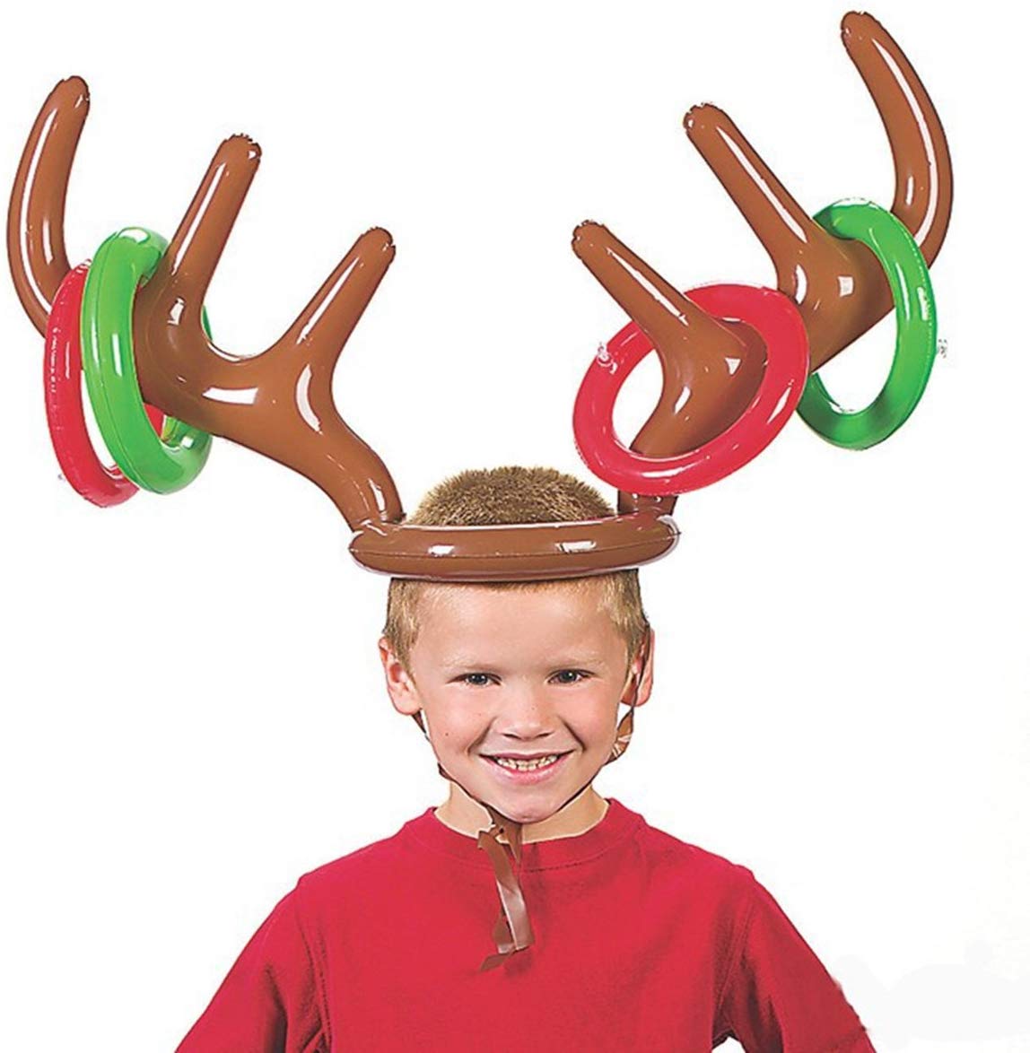 Reindeer Rng Christmas Inflatable Reindeer Antler Ring Toss Game – Everything Party