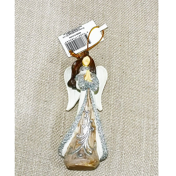 Christmas Ornament Ceramic Hanging Angel Tree Decoration - Everything Party