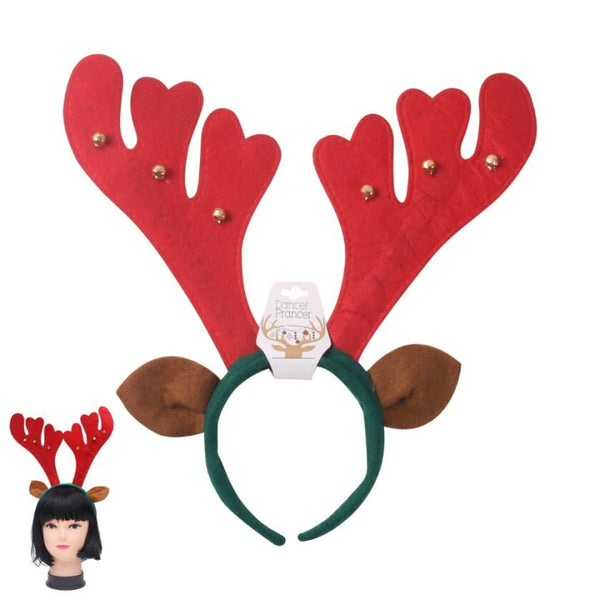 Christmas Reindeer Antlers with Ears Headband - Everything Party