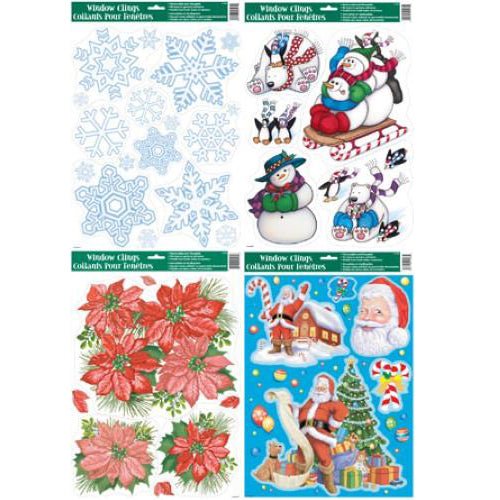 Christmas Window Clings - Everything Party