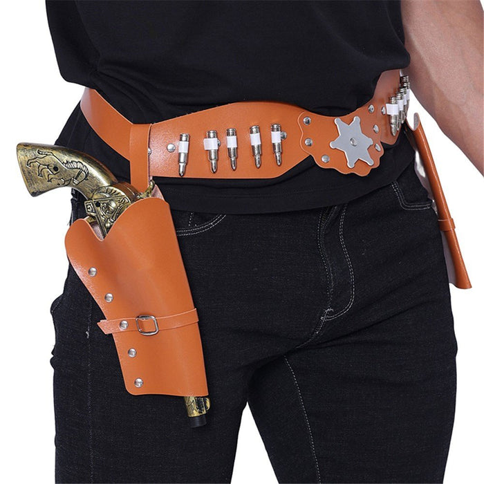 Cowboy Brown Belt and Holster set - Everything Party
