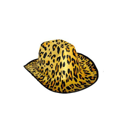 Cowboy/Cowgirl Hat with Animal Print - Cheetah - Everything Party