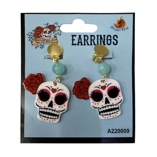 Day of the Dead Skull Earrings - Everything Party
