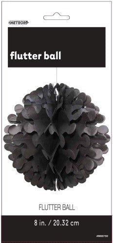 Decorative Paper Flutter Ball 20cm - (7 colours) - Everything Party