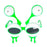 Deluxe Alien Party Glasses - Everything Party