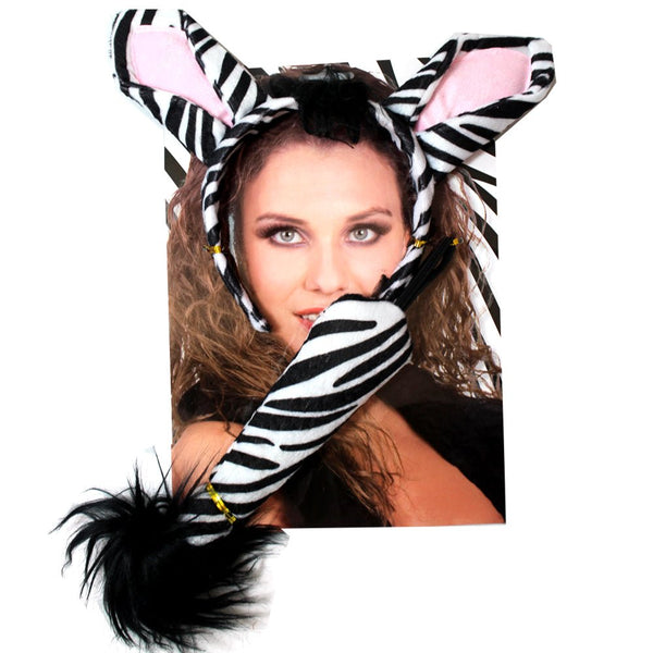 Deluxe Animal Dress Up Set - Zebra - Everything Party