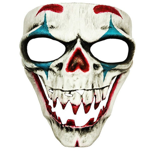 Deluxe Clown Bone Horror Skull Halloween Mask - Everything Party