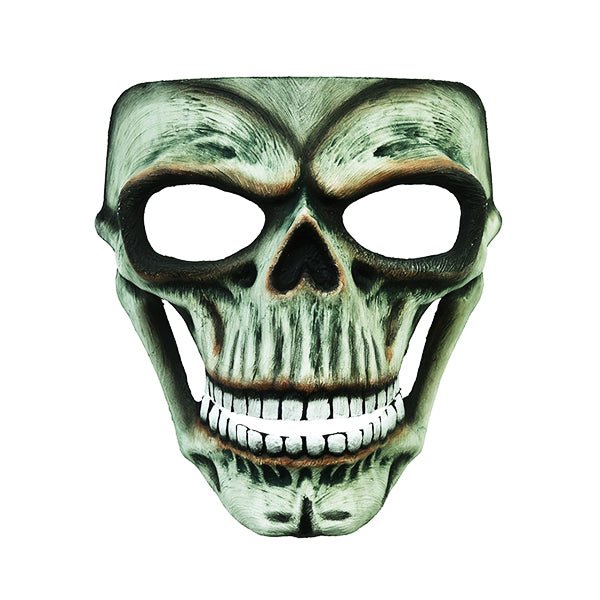 Deluxe Evil Skeleton Unearthed Face Mask - Everything Party