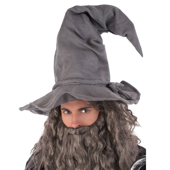 Deluxe Grey Wizard Hat - Everything Party