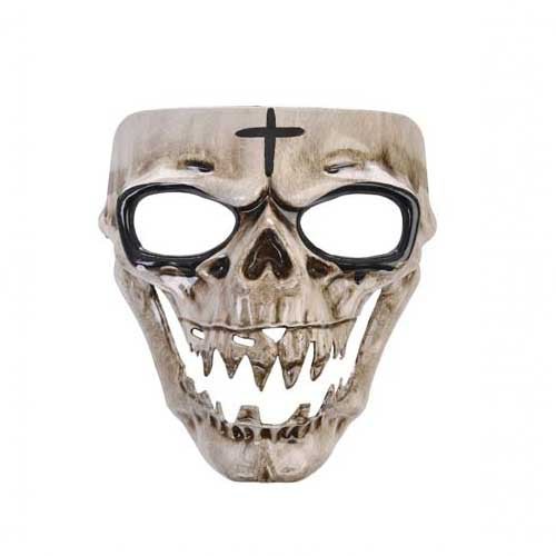 Deluxe Horror Bone Skull Face Mask - Everything Party
