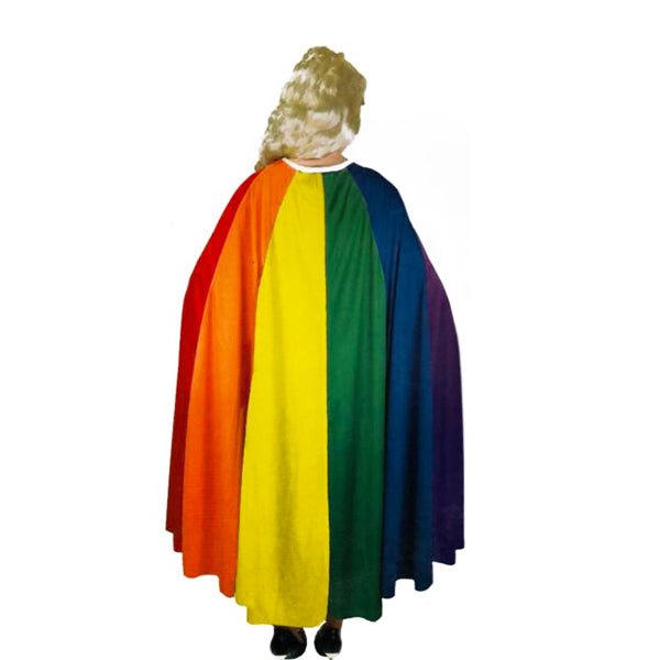 Deluxe Mardi Gras Rainbow Cape - Everything Party
