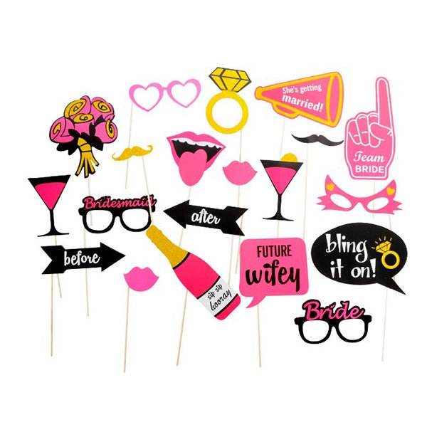 Deluxe Photo Booth Props - Hens Party - Everything Party